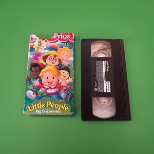 Fisher Price Little People VHS Tape 2000 Volume 1: Big Discoveries